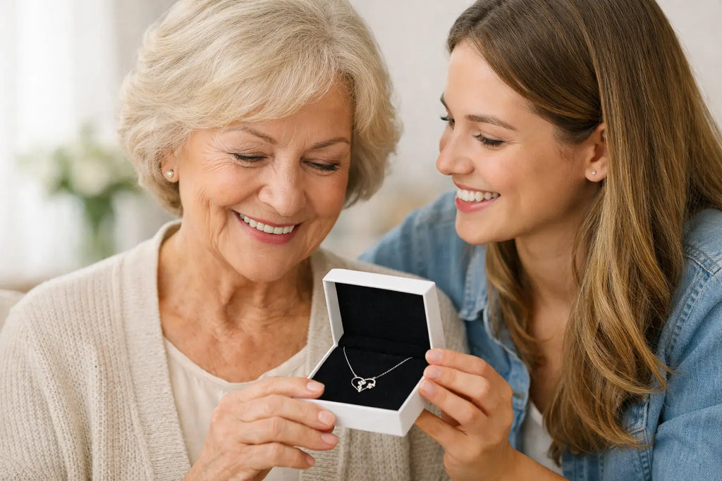 Grandmother Necklace Gift From Granddaughter