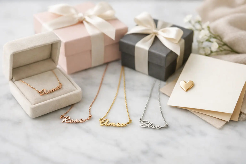 Personalized Name Necklace Gift Ideas That Matter