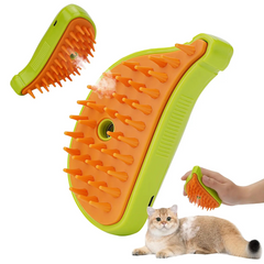 Pet Grooming Brush Set for Dogs & Cats – Soft Bristle Deshedding Brush