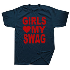 Funny Vintage Summer Men's Novelty T-Shirt - Girls Love It