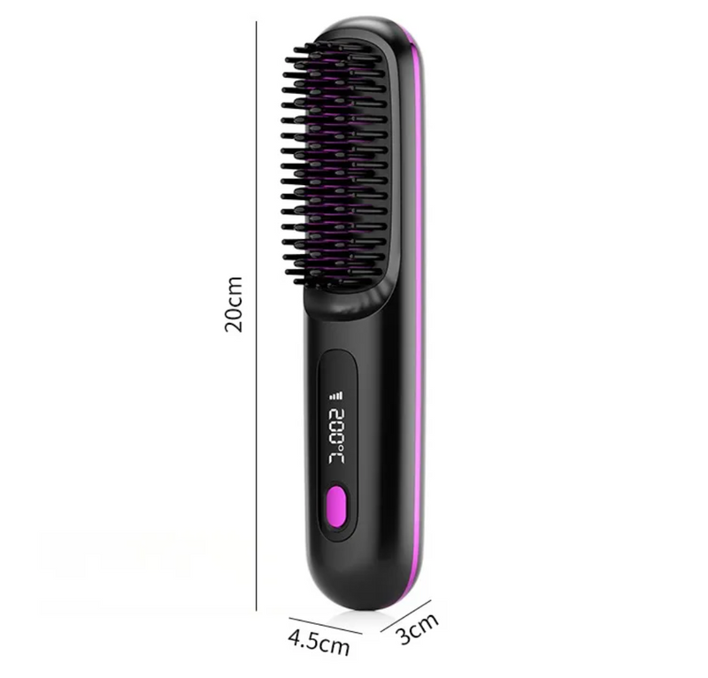 Ceramic Heated Hair Straightening Comb