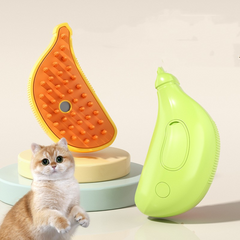 Pet Grooming Brush Set for Dogs & Cats – Soft Bristle Deshedding Brush