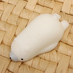 Stress Relief Arctic Bear Toy - Novelty Squeeze Toy