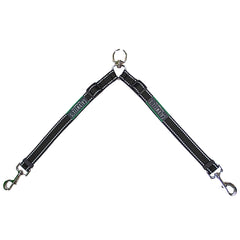 Leash Coupler - Two Dog Leash Splitter to Split Leash for Walking 2 Dogs - Tangle Free Double Dog Leash Connector - Adjustable Attachment for Small or Large Dogs