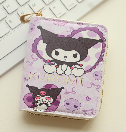 Cartoon Print Passport Organizer Wallet