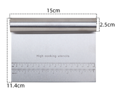 Stainless Steel Dough Cutter And Scraper For Kitchen