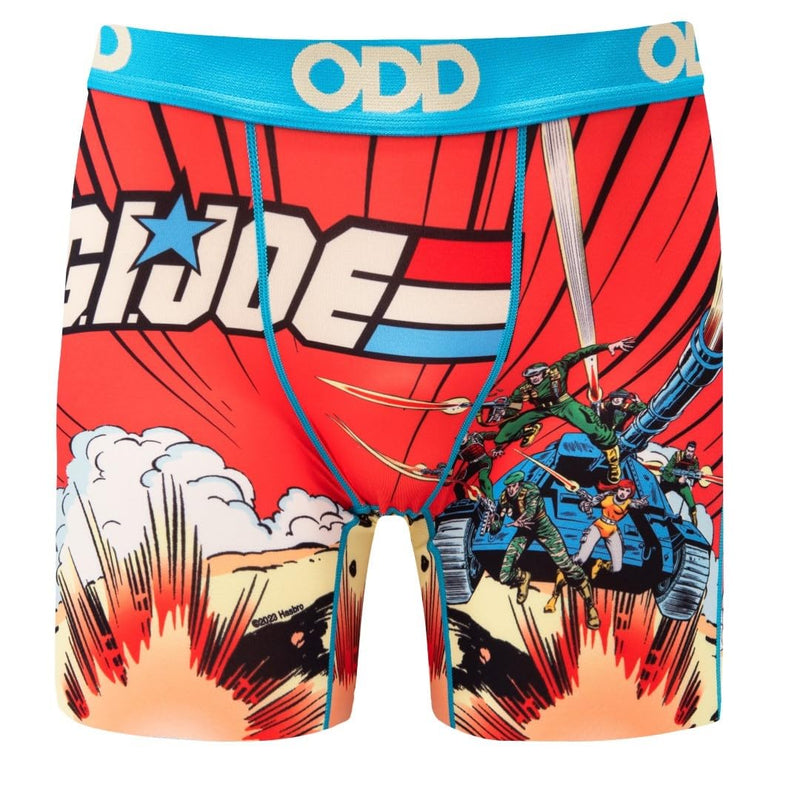 Odd Sox Mens Boxer Brief G.I. Joe Retro Fun Novelty Underwear XX-Large