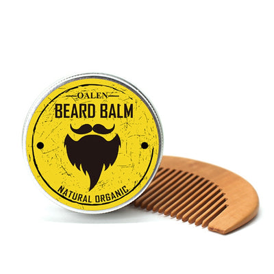 4-Piece Beard Care Set with Oil & Balm