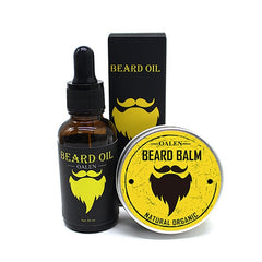 4-Piece Beard Care Set with Oil & Balm