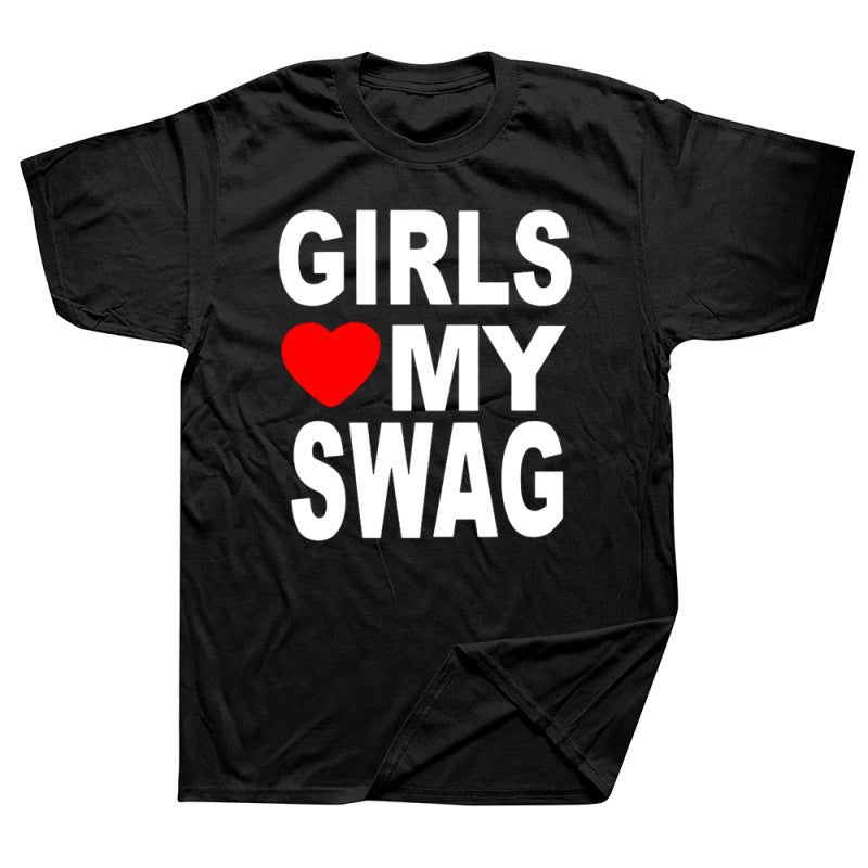 Funny Vintage Summer Men's Novelty T-Shirt - Girls Love It