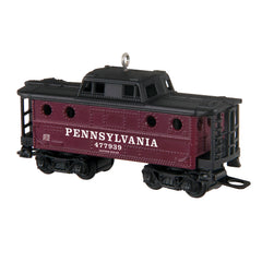 Hallmark Keepsake Christmas Ornament 2023 Lionel Pennsylvania K4 Caboose Metal Train Ornament Train Gifts