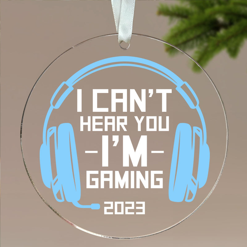 Gaming Ornaments - Gaming Ornaments for Christmas Tree Gaming Christmas Ornaments - Video Game Christmas Ornament - Gamer Ornaments for Christmas Tree - Acrylic Christmas Video Game Ornament