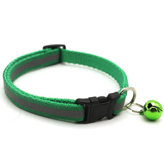 Reflective Cat Collar with Bell | Safety Collar for Cats & Kittens – 11 Colors
