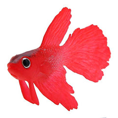 Lifelike Silicone Betta Fish Aquarium Decoration – Floating Fake Fish Ornament