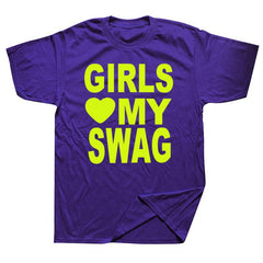 Funny Vintage Summer Men's Novelty T-Shirt - Girls Love It