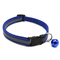 Reflective Cat Collar with Bell | Safety Collar for Cats & Kittens – 11 Colors