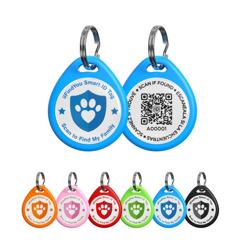 QR Code Cat ID Tag | Personalized Kitten Collar Tag with Scan & Location Alerts
