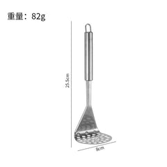 Manual Potato Masher, Round Hole or Wavy Style