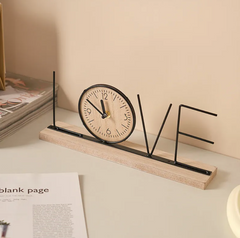 Decorative Table Clock Ornament