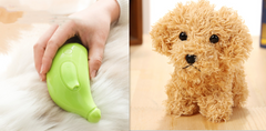 Pet Grooming Brush Set for Dogs & Cats – Soft Bristle Deshedding Brush