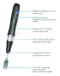 Electric Microneedle Exosome Inductive Therapeutical Beauty Instrument