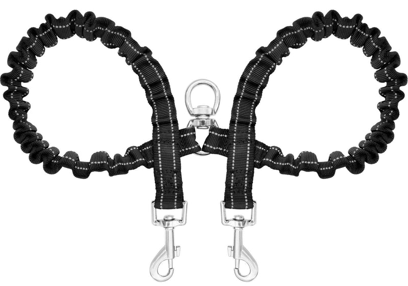 Reflective Double Dog Leash – No-Tangle Dual Training Leash for Medium & Large Dogs
