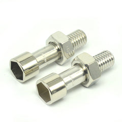 Screw-Shaped Metal Pill Box and Storage Container