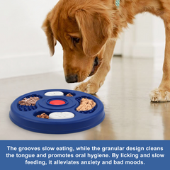 Dog Licking Mat & Treat Dispenser