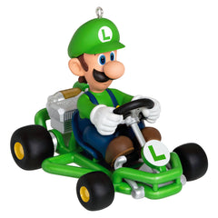 Hallmark Keepsake Christmas Ornament 2023 Nintendo Mario Kart Luigi Ornament Gifts for Gamers
