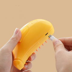 Pet Grooming Brush Set for Dogs & Cats – Soft Bristle Deshedding Brush