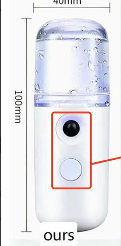 Nano Mist Facial Sprayer – Portable Water Spray Device