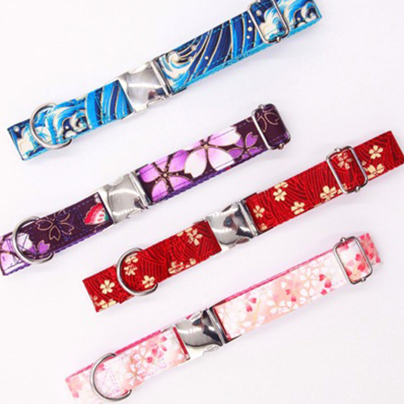 Personalized Pet Collar with Name & Phone Tag | Custom Engraved Dog & Cat Collar – Multiple Colors & Sizes