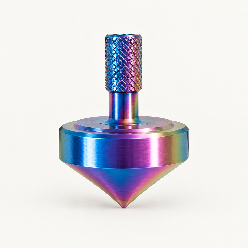 Inception Metal Spinning Top - Mini Novelty Toy