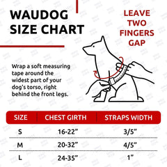 Pink Waterproof Dog Harness – Adjustable for Small Dogs (S, 16–22")