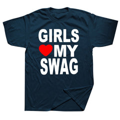 Funny Vintage Summer Men's Novelty T-Shirt - Girls Love It