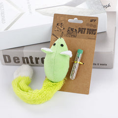 Catnip Mouse Cat Toys – Plush Mice with Mint Refill (3-Pack)
