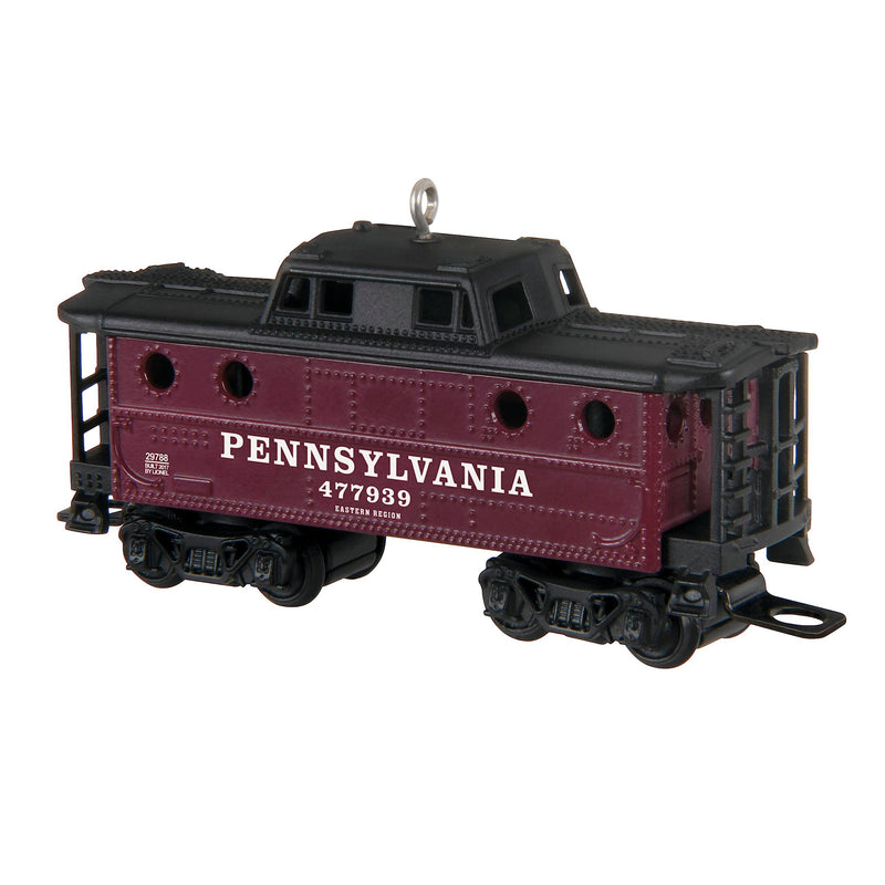 Hallmark Keepsake Christmas Ornament 2023 Lionel Pennsylvania K4 Caboose Metal Train Ornament Train Gifts