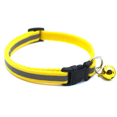 Reflective Cat Collar with Bell | Safety Collar for Cats & Kittens – 11 Colors