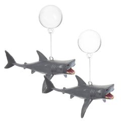 Floating Shark Fish Tank Decorations – 2-Pack Aquarium Layout Props