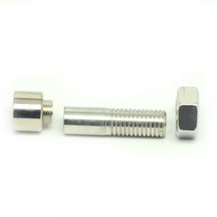 Screw-Shaped Metal Pill Box and Storage Container