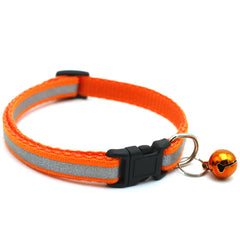 Reflective Cat Collar with Bell | Safety Collar for Cats & Kittens – 11 Colors