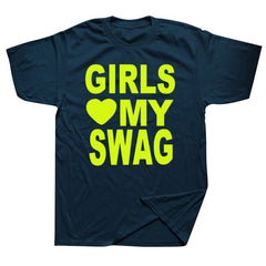 Funny Vintage Summer Men's Novelty T-Shirt - Girls Love It