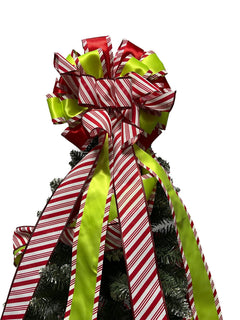 Christmas Tree Topper Wreath Bow Rustic Jute Bows Christmas Wreath Ornament Gift Bow Pre-Tied Burlap Bows for Wedding Holiday Birthday Party Decoration