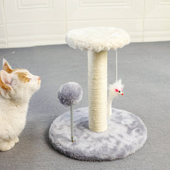 Small Cat Climbing Frame with Sisal Scratching Post