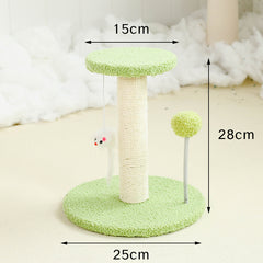 Small Cat Climbing Frame with Sisal Scratching Post