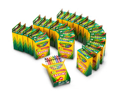 Crayola Crayons Bulk (24 Packs) Back to School Supplies for Preschool & Kindergarten Bulk Crayons for Kids Classroom Supplies