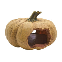 M2cbridge Christmas Tree Aquarium Ornament Pumpkin Holiday Decoration for Aquarium Betta Fish Landscaping Decor (Pumpkin)