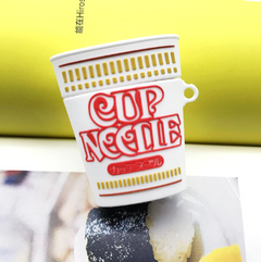 Novelty Cup Noodle Earphone Case for Apple AirPods