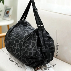 Reusable Foldable Waterproof Grocery Tote Bag